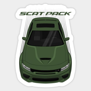 Dodge Charger Scat Pack Widebody - F8 Green Sticker